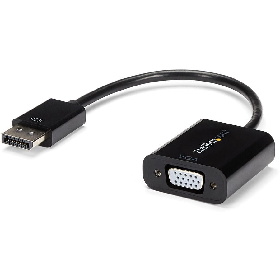 Adaptateur DisplayPort vers VGA StarTech.com, convertisseur DP vers VGA actif, vidéo 1080p, dongle adaptateur DP vers VGA (numérique vers analogique), DP 1.2 DP2VGA3