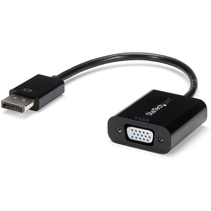 Adaptateur DisplayPort vers VGA StarTech.com, convertisseur DP vers VGA actif, vidéo 1080p, dongle adaptateur DP vers VGA (numérique vers analogique), DP 1.2 DP2VGA3
