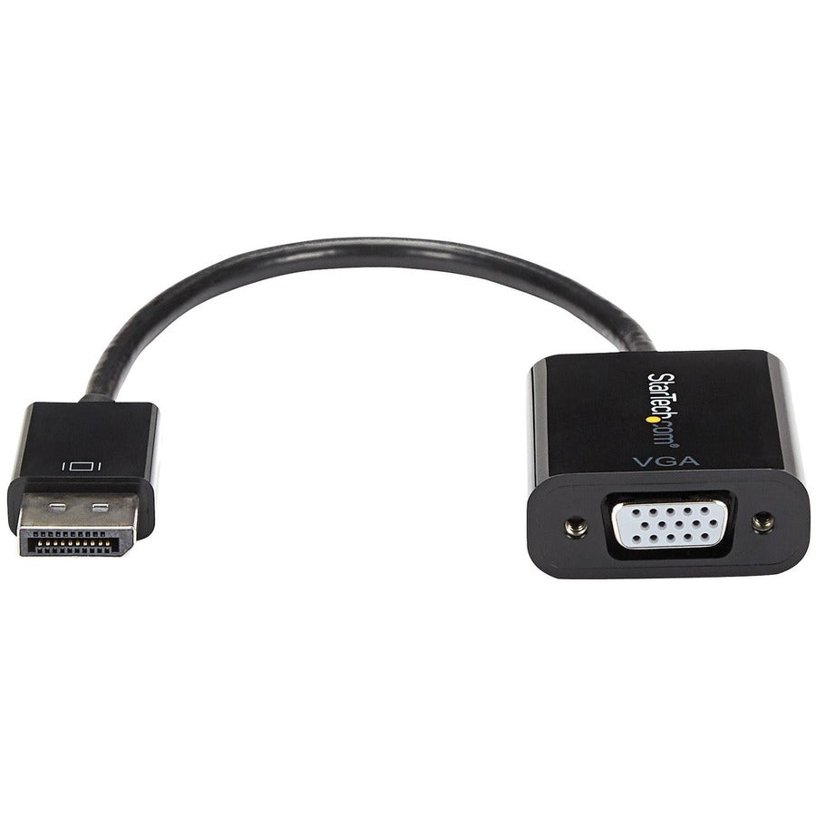 Adaptateur DisplayPort vers VGA StarTech.com, convertisseur DP vers VGA actif, vidéo 1080p, dongle adaptateur DP vers VGA (numérique vers analogique), DP 1.2 DP2VGA3
