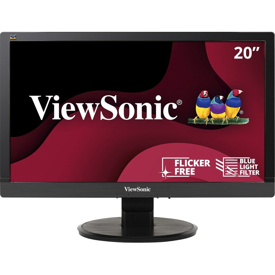 Moniteur LCD LED Full HD 19,5" ViewSonic Value VA2055Sm - 16:9 - Noir VA2055SM