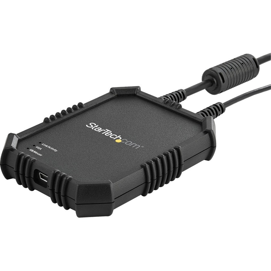 StarTech.com Console KVM pour ordinateur portable vers serveur - Adaptateur de chariot de secours USB robuste avec transfert de fichiers et capture vidéo NOTECONS02X