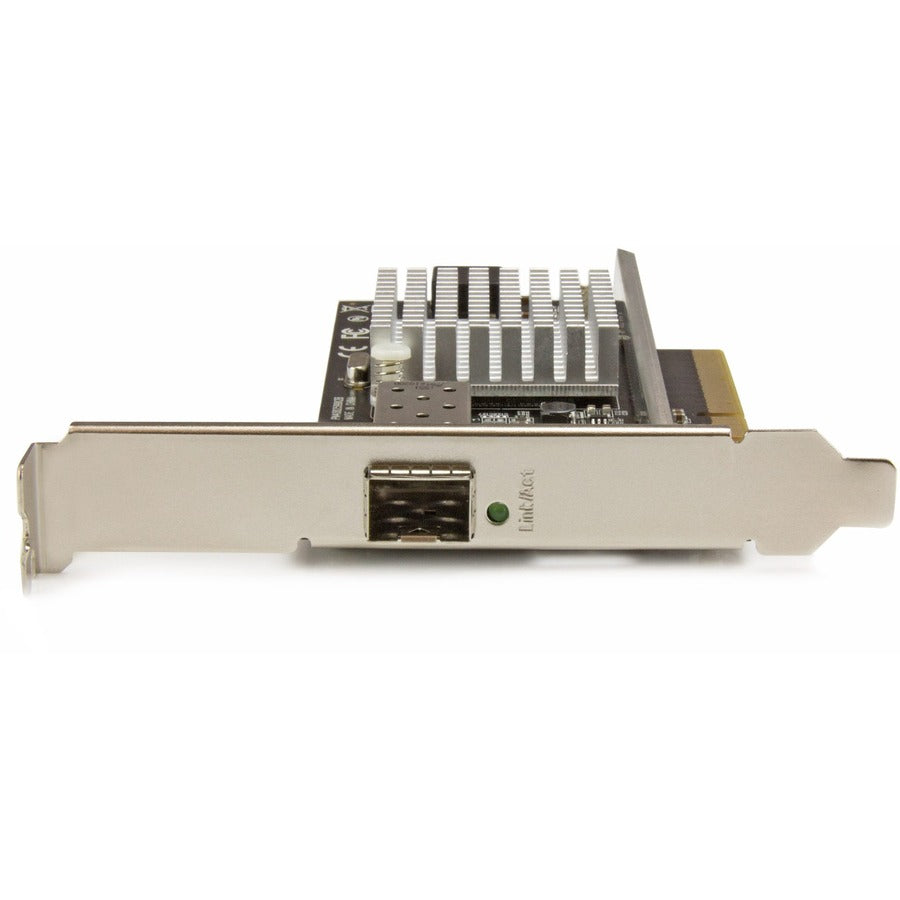 StarTech.com Carte réseau 10G - MM/SM - 1x emplacement 10G SPF+ simple - Puce Intel 82599 - Carte Gigabit Ethernet - Carte réseau Intel PEX10000SFPI