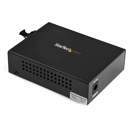 Convertisseur de média fibre optique Gigabit Ethernet StarTech.com - Compact - 850 nm MM LC - 550 m - Avec émetteur-récepteur MM SFP MCM1110MMLC