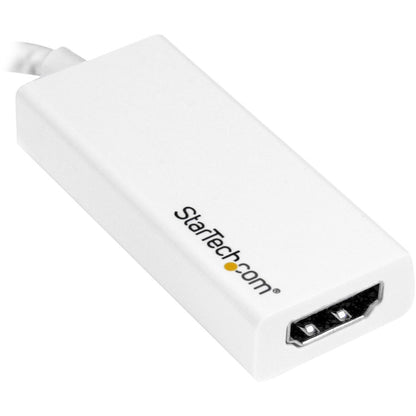 StarTech.com - Adaptateur USB-C vers HDMI - 4K 30 Hz - Blanc - Adaptateur USB Type-C vers HDMI - USB 3.1 - Compatible Thunderbolt 3 CDP2HDW