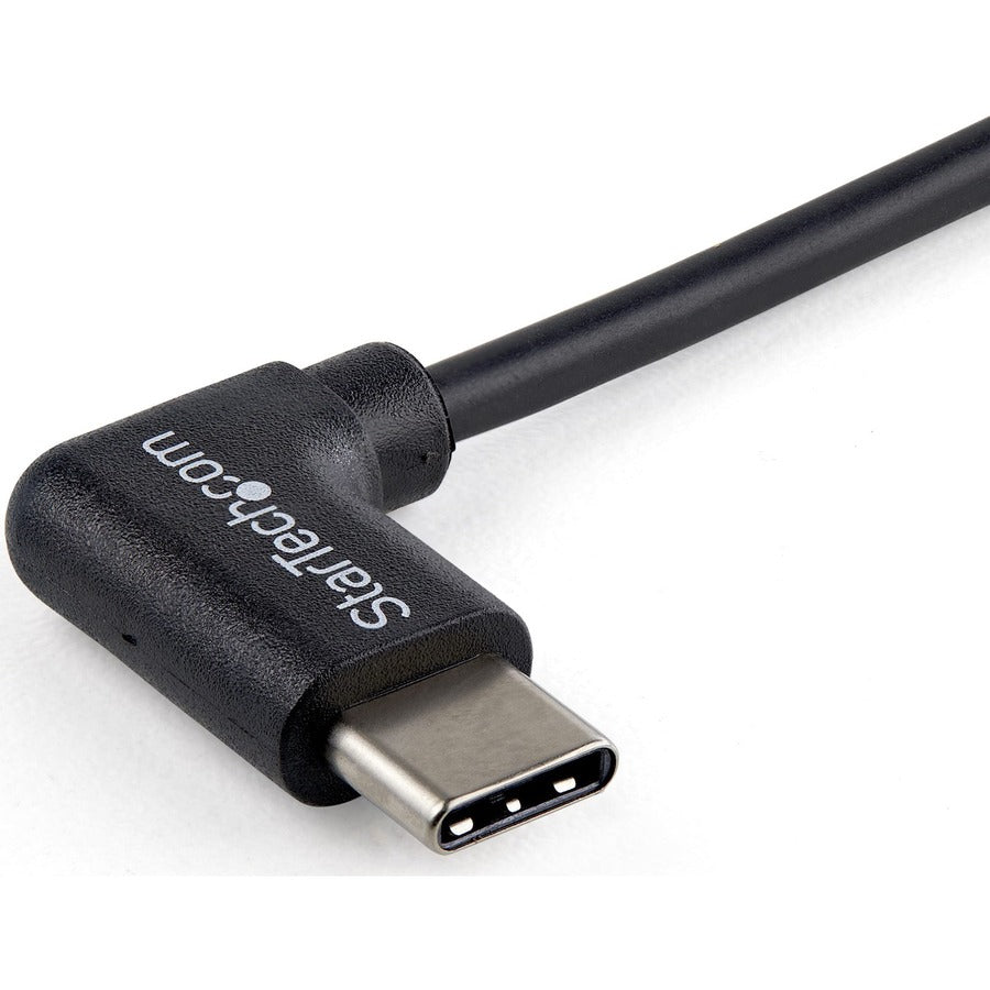 Câble USB vers USB C StarTech.com de 1 m - Câble USB à angle droit - M/M - Câble USB 2.0 - USB Type C - Câble USB A vers USB C USB2AC1MR