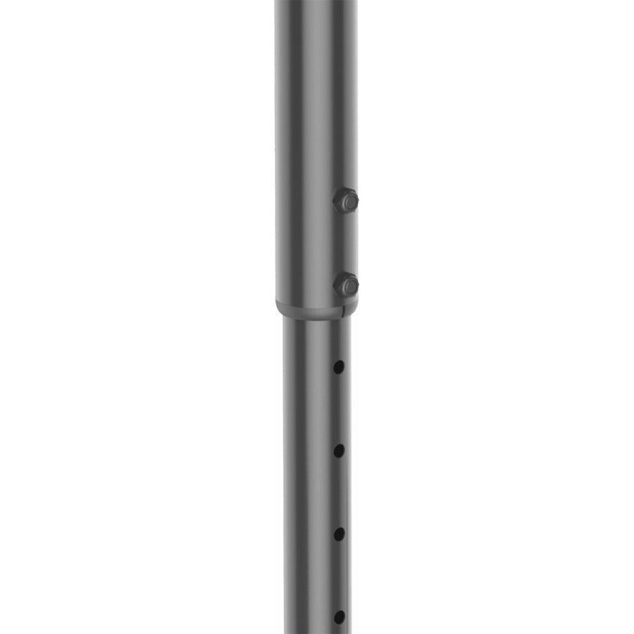 StarTech.com TV Ceiling Mount, Full-Motion Hanging Single Screen Vesa Mount for 32"-75" TVs / Displays - Height Adjustable Telescopic Pole FPCEILPTBSP