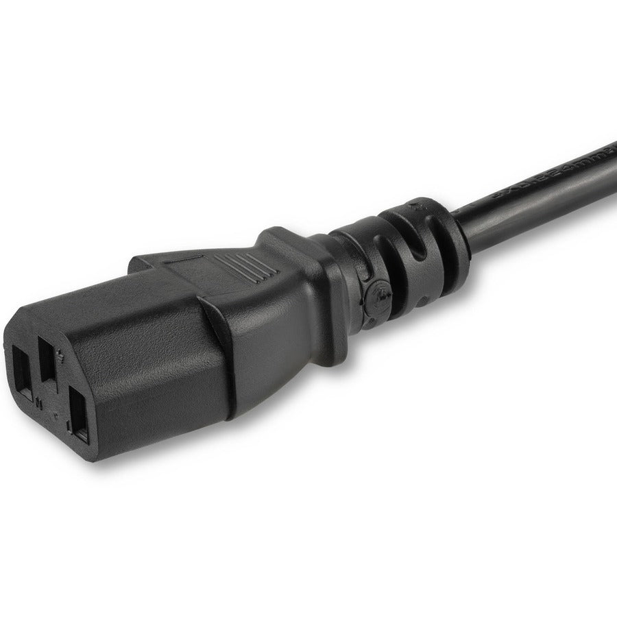 StarTech.com Cordon d'alimentation de qualité hospitalière de 3 m, 18 AWG, NEMA 5-15P vers C13, 10 A 125 V, câble d'alimentation médical Green Dot, câble d'alimentation pour moniteur PXTMG10110
