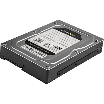 Adaptateur de disque dur 2,5 à 3,5 StarTech.com - Pour SSD/HDD SATA et SAS - Boîtier de disque dur 2,5 à 3,5 - Adaptateur SSD 2,5 à 3,5 - Adaptateur HDD 2,5 à 3,5 25SATSAS35HD