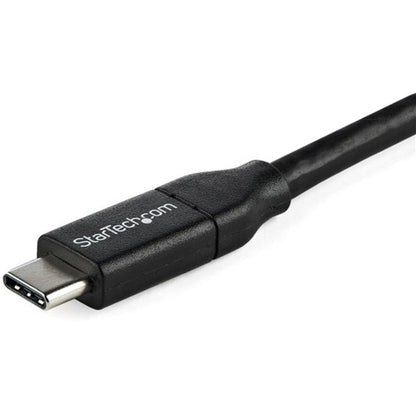 StarTech.com Câble USB C vers USB C de 1 m avec PD 5 A - M/M - USB 2.0 - Certifié USB-IF - Câble USB Type C - Câble de chargement USB C - Câble USB C PD USB2C5C1M
