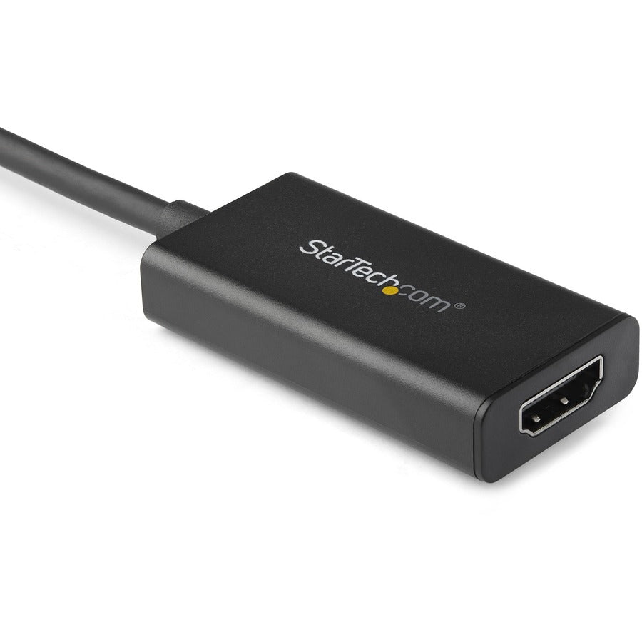 Adaptateur StarTech.com DisplayPort vers HDMI, convertisseur actif 4K 60 Hz HDR10 DisplayPort 1.4 vers HDMI 2.0b, connecteur DP verrouillable, DP vers HDMI DP2HD4K60H