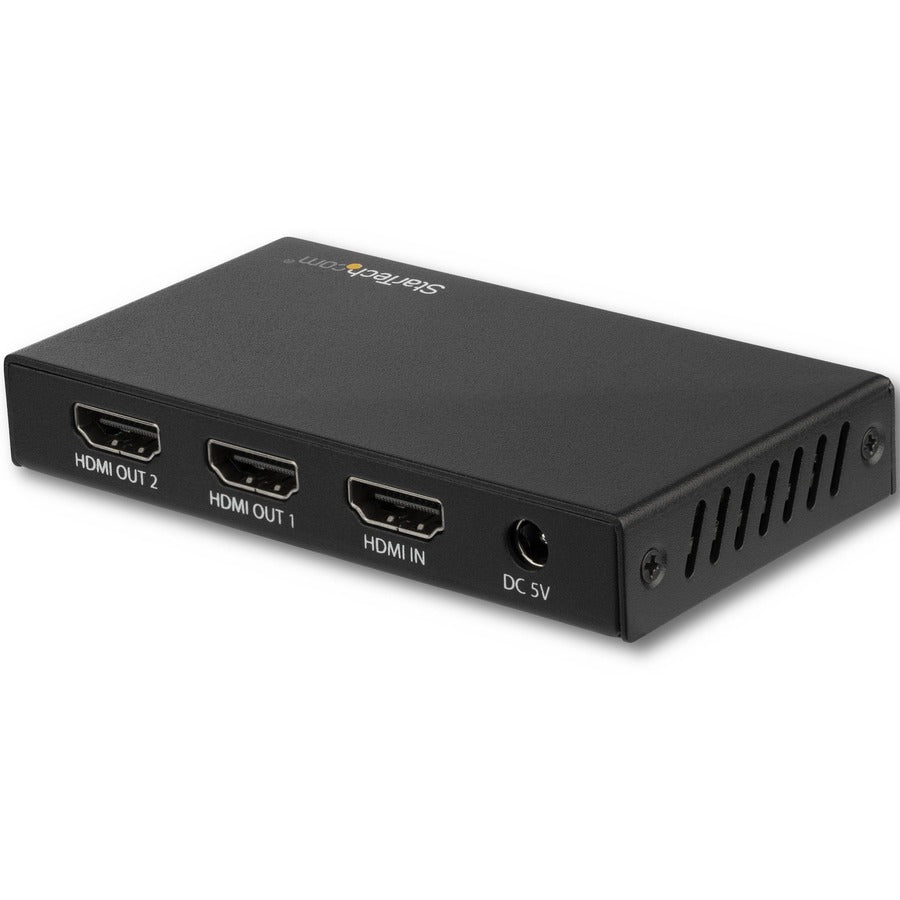 StarTech.com Répartiteur HDMI 2 ports - 4K 60 Hz - Répartiteur HDMI 2.0 1 x 2 voies - HDR - ST122HD203 ST122HD202