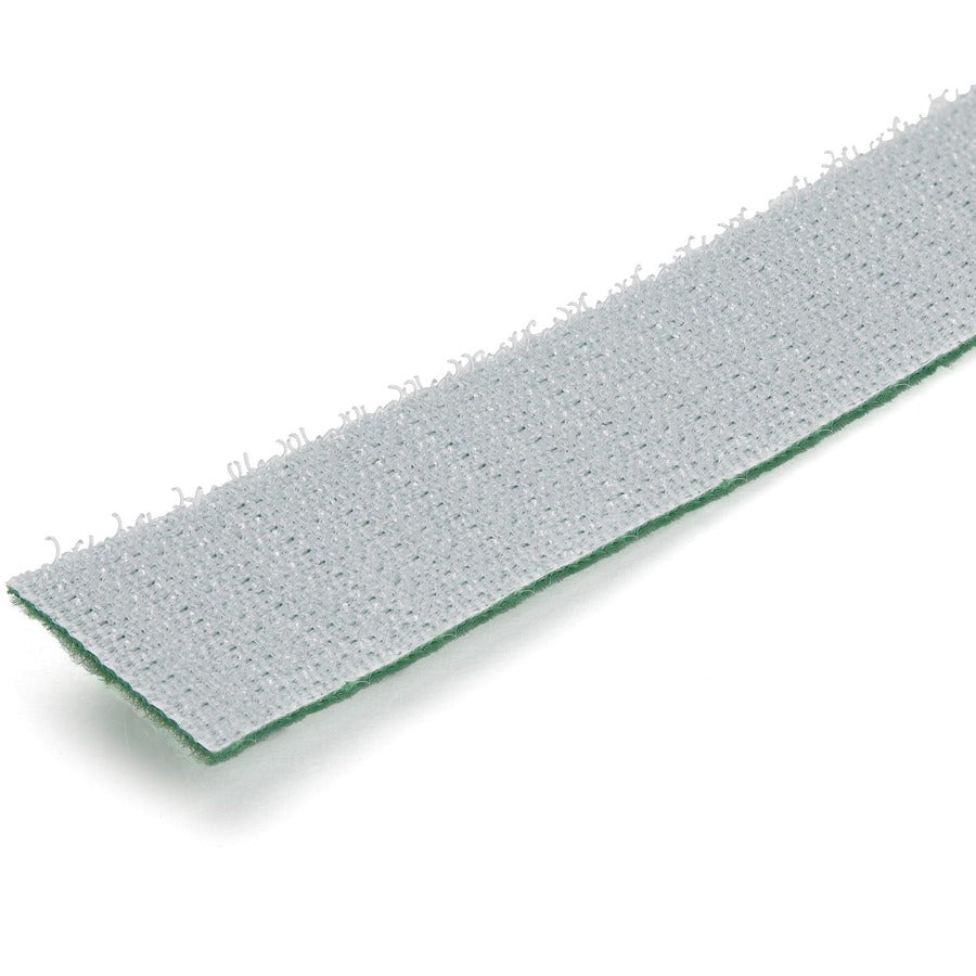 StarTech.com Rouleau de 25 pieds de bande auto-agrippante - Vert - Gestion des câbles (HKLP25GN) HKLP25GN