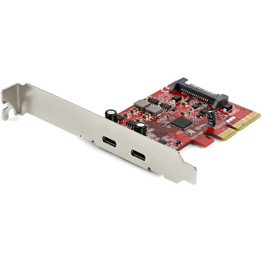 Adaptateur de carte PCIe USB C 10 Gbit/s à 2 ports StarTech.com - Carte d'extension PCI Express USB 3.2 Gen 2 Type-C - Windows, macOS, Linux PEXUSB312C3