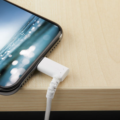 StarTech.com Câble USB A vers Lightning de 1 m pour iPhone iPad, cordon de charge durable à angle droit de 90 degrés, blanc avec fibre aramide, certifié Apple MFI RUSBLTMM1MWR