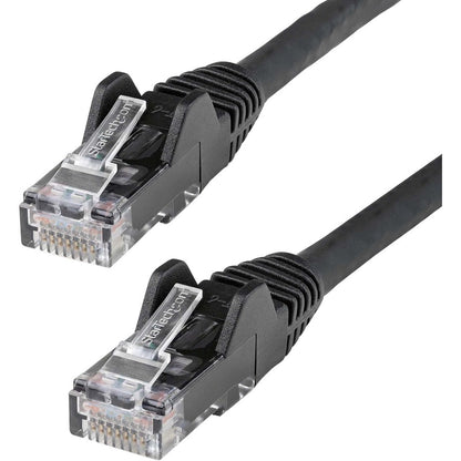 Câble Ethernet CAT6 StarTech.com de 9 m, LSZH (faible émission de fumée et zéro halogène), 10 GbE sans accroc, 100 W, PoE, UTP, RJ45, noir, ETL N6LPATCH30BK