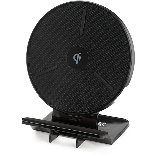 StarTech.com Support de charge sans fil Qi 15 W, support ou support de charge sans fil universel certifié Qi, pour iPhone/Samsung Galaxy/Google Pixel QWCHSTAND