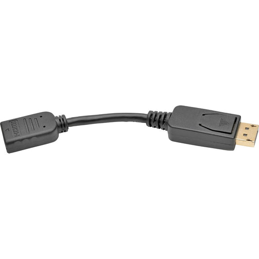 Adaptateur convertisseur DisplayPort vers HDMI Tripp Lite 6 pouces DP vers HDMI M/F 6" P136-000
