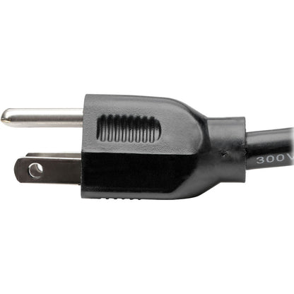 Tripp Lite 3ft Power Cord Extension Cable 5-15P to 5-15R Heavy Duty 15A 14AWG 3' P024-003