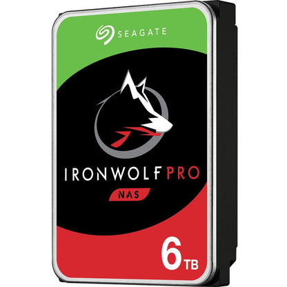Seagate IronWolf Pro ST6000NE000 6 TB Hard Drive - 3.5" Internal - SATA (SATA/600) - Conventional Magnetic Recording (CMR) Method ST6000NE000