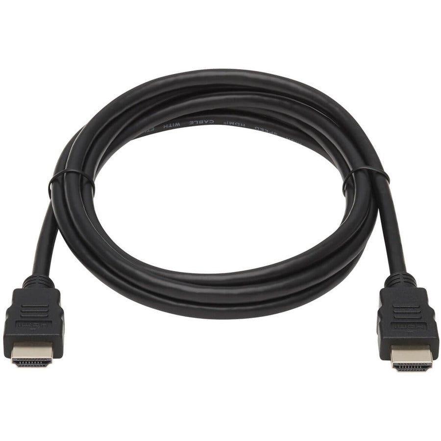 Câble antibactérien HDMI haute vitesse Tripp Lite P569AB-006 avec Ethernet, M/M, noir, 6 pi. P569AB-006