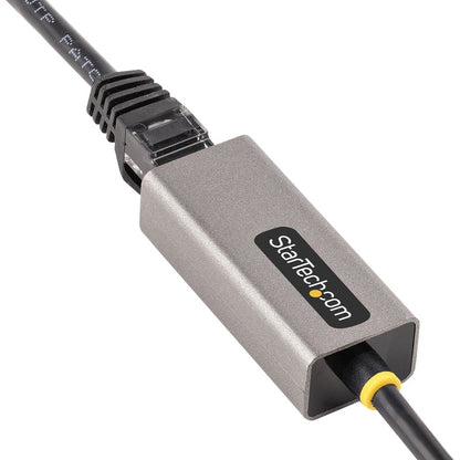 StarTech.com USB to Ethernet Adapter, USB 3.0 to 10/100/1000 Gigabit Ethernet LAN Adapter, 1ft/30cm Attached Cable, USB to RJ45 Adapter USB31000S2