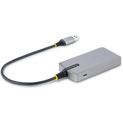 StarTech.com Hub USB 3 ports avec Ethernet, ports USB-A, Gigabit Ethernet/GbE, 5 Gbit/s, alimentation par bus, câble de 30 cm, hub USB pour ordinateur portable 5G3AGBB-USB-A-HUB