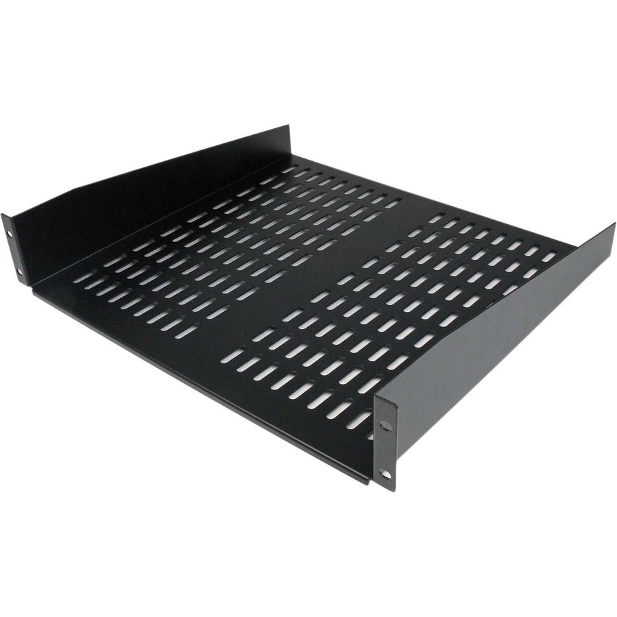 Étagère cantilever ventilée universelle 2U 16 pouces pour montage en rack de serveur - Étagère fixe pour armoire de serveur - 50 lb / 23 kg CABSHELFV
