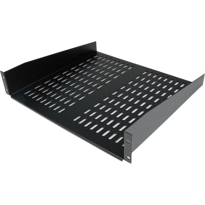 Étagère cantilever ventilée universelle 2U 16 pouces pour montage en rack de serveur - Étagère fixe pour armoire de serveur - 50 lb / 23 kg CABSHELFV