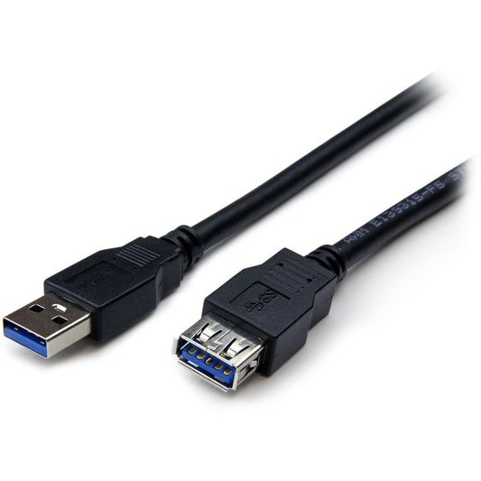 Câble d'extension USB 3.0 SuperSpeed ​​(5 Gbit/s) A vers A de 1,8 m de StarTech.com - Noir - M/F USB3SEXT6BK
