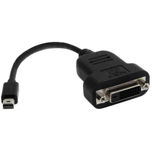 Adaptateur Mini DisplayPort vers DVI StarTech.com, convertisseur adaptateur Mini DisplayPort vers DVI-D actif, vidéo 1080p, moniteur/écran mDP vers DVI MDP2DVIS