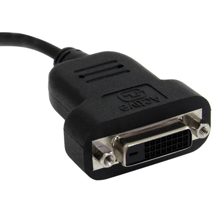 Adaptateur Mini DisplayPort vers DVI StarTech.com, convertisseur adaptateur Mini DisplayPort vers DVI-D actif, vidéo 1080p, moniteur/écran mDP vers DVI MDP2DVIS