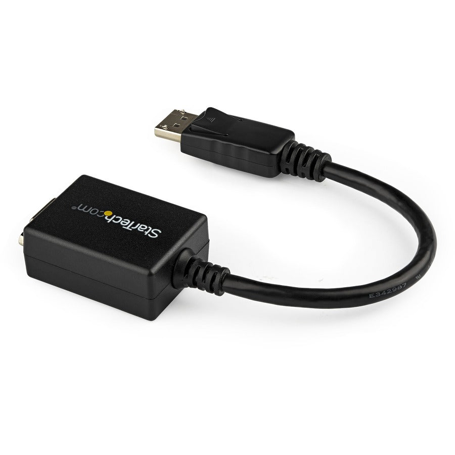 Adaptateur StarTech.com DisplayPort vers VGA, convertisseur DP vers VGA actif, adaptateur vidéo 1080p DP vers VGA, dongle DisplayPort certifié DP2VGA2