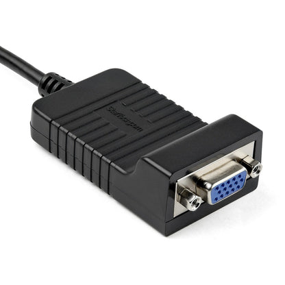 Adaptateur DisplayPort vers VGA StarTech.com, convertisseur DP vers VGA actif, dongle de moniteur vidéo DP vers VGA 1080p, connecteur DP verrouillable, DP2VGA durable