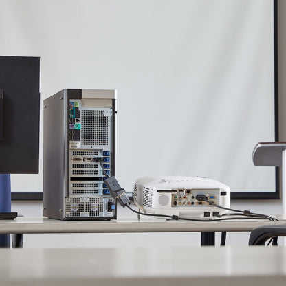 Adaptateur DisplayPort vers VGA StarTech.com, convertisseur DP vers VGA actif, dongle de moniteur vidéo DP vers VGA 1080p, connecteur DP verrouillable, DP2VGA durable