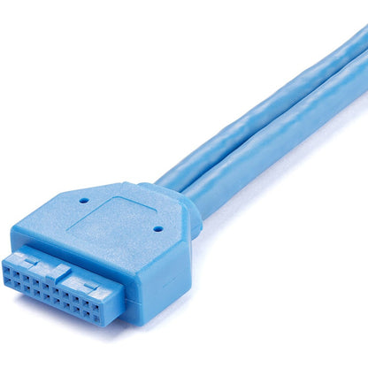 Adaptateur de plaque d'emplacement femelle à 2 ports USB 3.0 (5 Gbit/s) StarTech.com USB3SPLATE