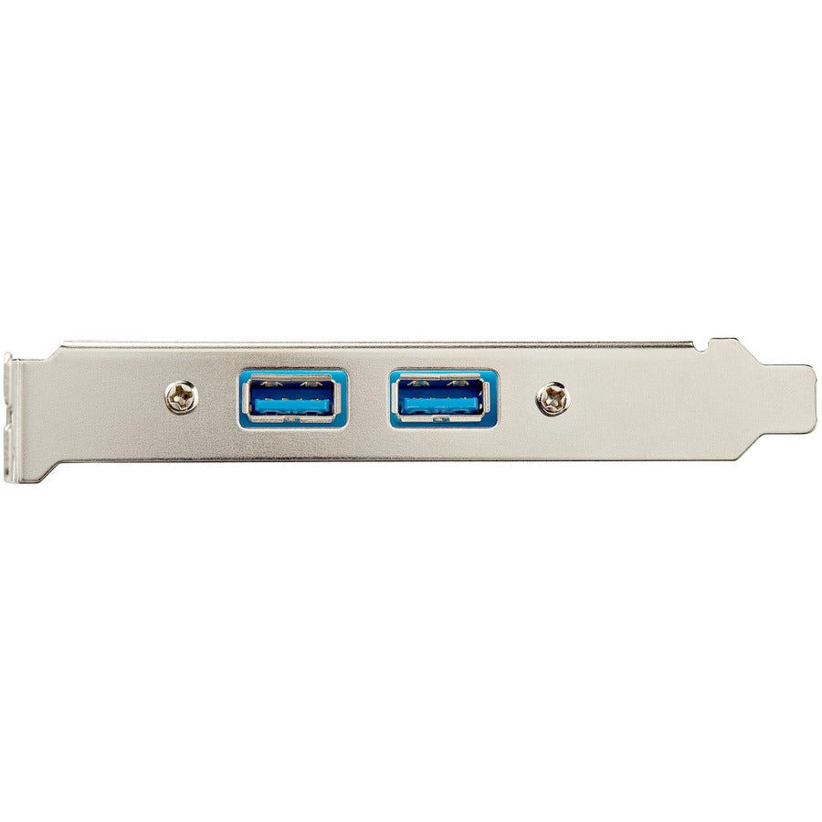 Adaptateur de plaque d'emplacement femelle à 2 ports USB 3.0 (5 Gbit/s) StarTech.com USB3SPLATE