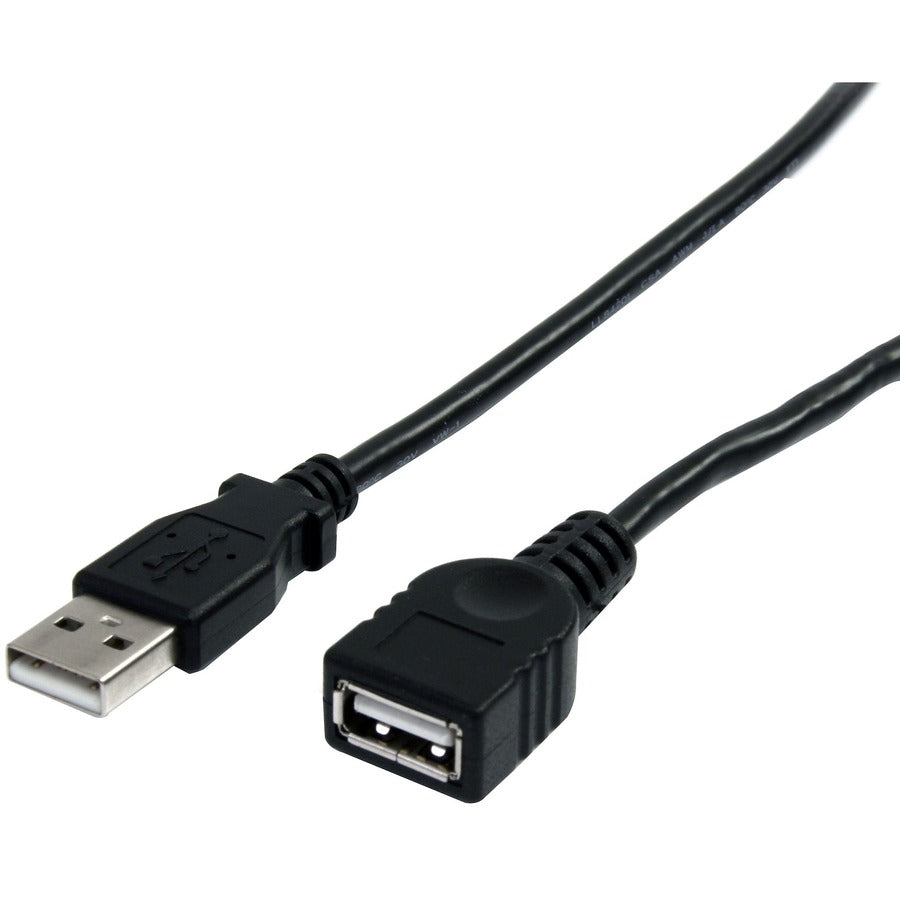 StarTech.com Câble d'extension USB 2.0 A vers A de 3 m - Noir - M/F - USBEXTAA10BK