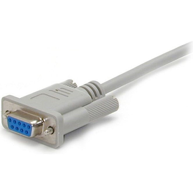 StarTech.com Câble null modem série DB9 vers DB25 à câblage croisé de 3 m - Câble null modem - DB-9 (F) - DB-25 (M) - 3 m SCNM925FM