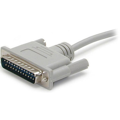 StarTech.com Câble null modem série DB9 vers DB25 à câblage croisé de 3 m - Câble null modem - DB-9 (F) - DB-25 (M) - 3 m SCNM925FM