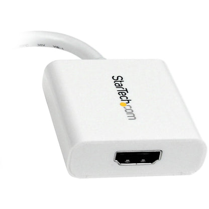 Adaptateur Mini DisplayPort vers HDMI StarTech.com, convertisseur vidéo Mini DP vers HDMI pour moniteur/écran, 1080p, adaptateur passif mDP 1.2 vers HDMI MDP2HDW