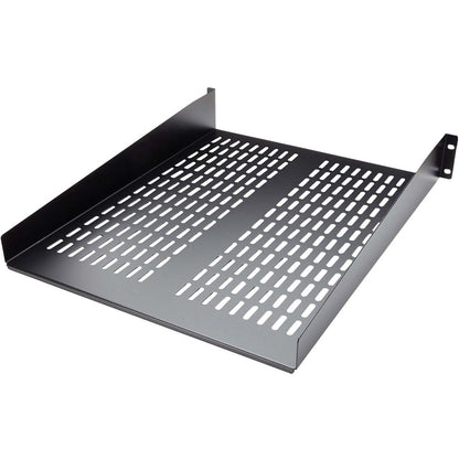StarTech.com Étagère de montage en rack ventilée 2U 22 pouces - Plateau de montage en rack anti-levier fixe de 22 pouces de profondeur pour étagère d'armoire de serveur - 50 lb / 23 kg CABSHELF22V