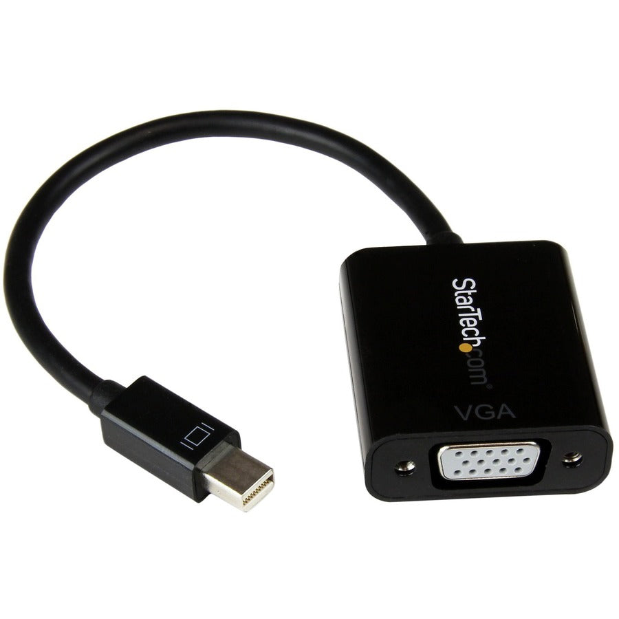 Adaptateur Mini DisplayPort vers VGA StarTech.com, convertisseur Mini DP vers VGA actif, vidéo 1080p, adaptateur de moniteur mDP 1.2 vers VGA Dongle MDP2VGA2