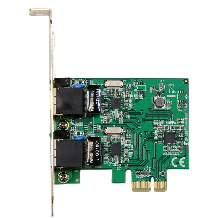 StarTech.com Carte adaptateur réseau double port Gigabit PCI Express pour serveur - PCIe NIC ST1000SPEXD4