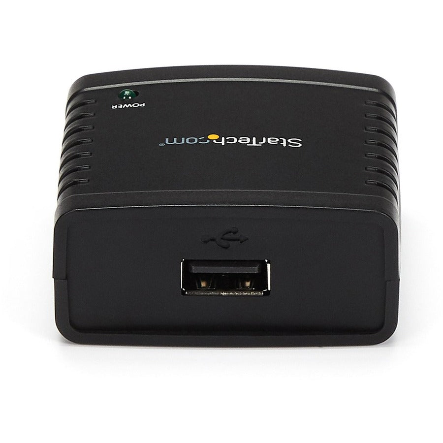 StarTech.com Serveur d'impression réseau LPR Ethernet 10/100 Mbps vers USB 2.0 - Serveur d'impression USB avec détection automatique 10Base-T/100Base-TX PM1115U2
