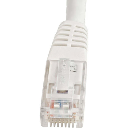 Câble Ethernet CAT6 StarTech.com de 7,6 m - Gigabit moulé blanc - 100 W PoE UTP 650 MHz - Cordon de raccordement de catégorie 6 Câblage certifié UL/TIA C6PATCH25WH