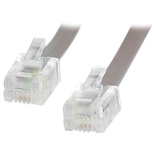 Câble modem téléphonique RJ11 de 25 pieds de StarTech.com RJ25FT