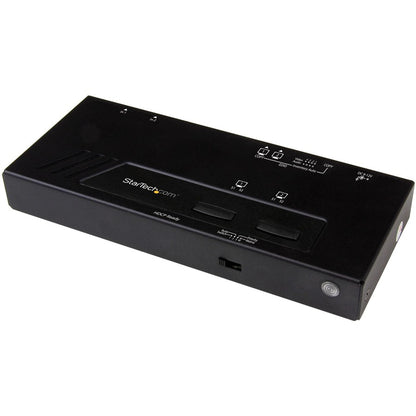StarTech.com Commutateur matriciel HDMI 2x2 - 4K avec commutation rapide, détection automatique et contrôle série VS222HD4K