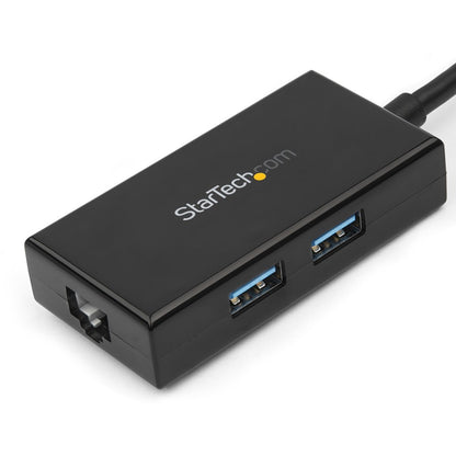 Adaptateur réseau USB 3.0 vers Gigabit StarTech.com avec hub USB 2 ports intégré - Prise en charge native des pilotes (Windows, Mac et Chrome OS) USB31000S2H