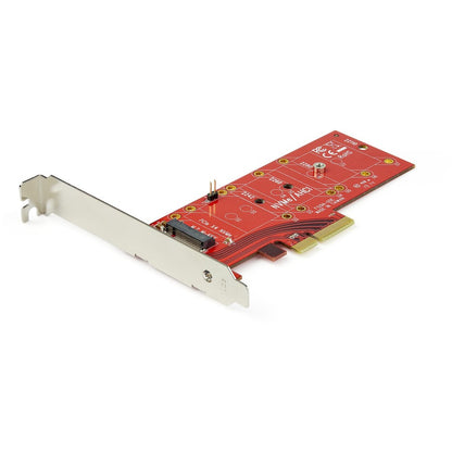 Adaptateur M.2 StarTech.com - x4 PCIe 3.0 NVMe - Profil bas et profil complet - Adaptateur SSD PCIE M.2 - SSD M2 - SSD PCI Express PEX4M2E1