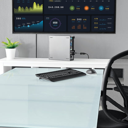 Adaptateur StarTech.com DisplayPort vers HDMI, convertisseur vidéo actif 4K 60 Hz DP 1.4 vers HDMI 2.0 pour moniteur/écran, connecteur DP verrouillable DP2HD4K60S